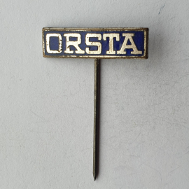 Значок "ORSTA", СССР